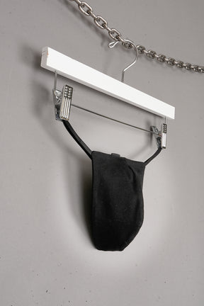 CRUCIFIX POUCH THONG x