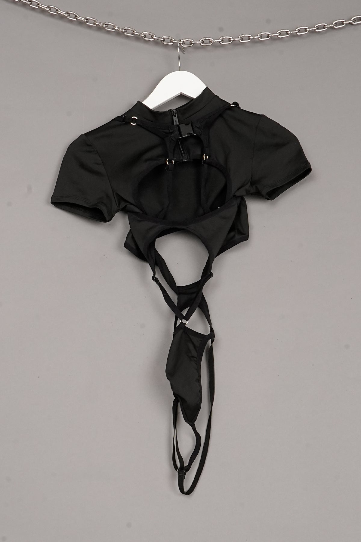 LAYERED LYCRA BODY BLACK