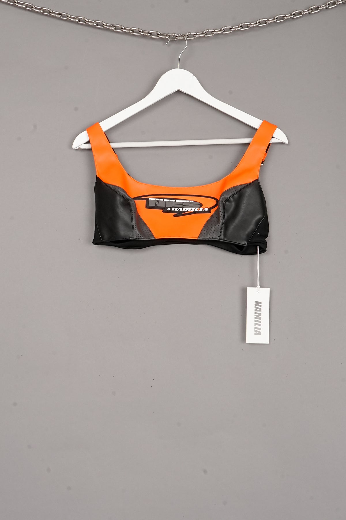 NFS MOTO BRA TOP ORANGE
