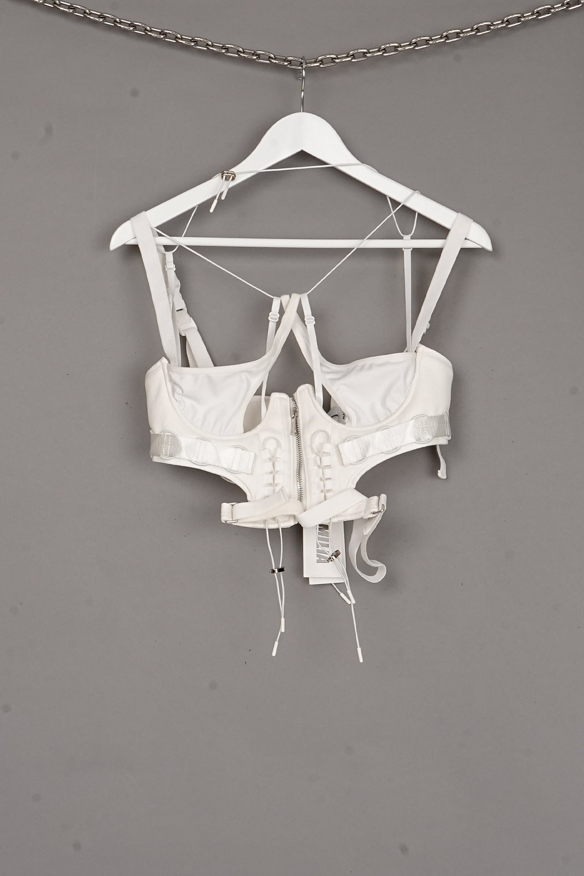 TRINITY LAYERED TOP WHITE - ONE-OFF