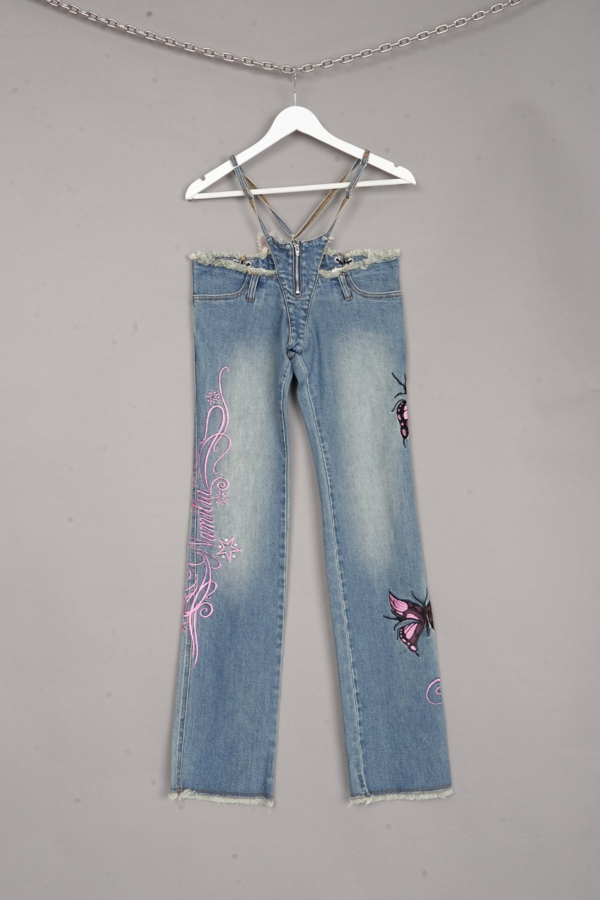 Denim Thong Pants x