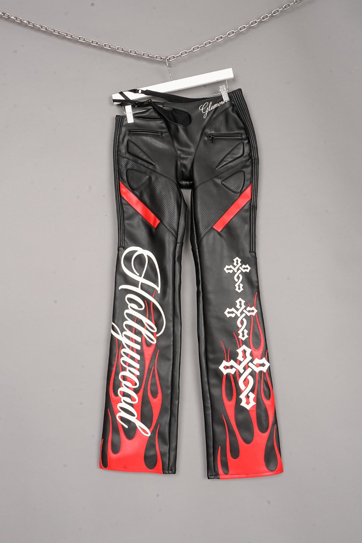 Hollywood Asymmetric Moto Trousers x