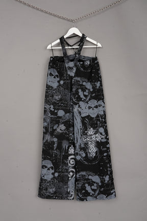 Beverly Hills G-String Sweatpants BLACK PINT X