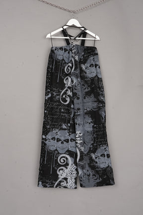 Beverly Hills G-String Sweatpants BLACK PINT X