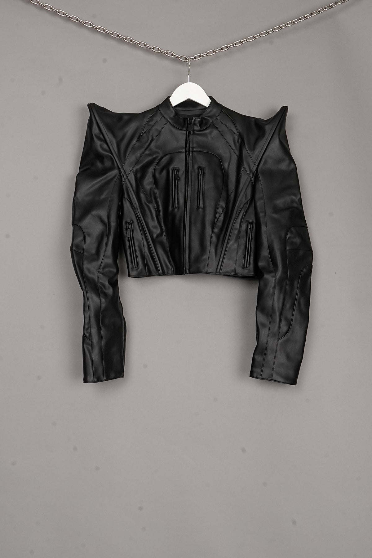 Spike Moto Jacket BLACK X