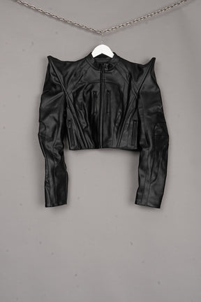 Spike Moto Jacket BLACK X