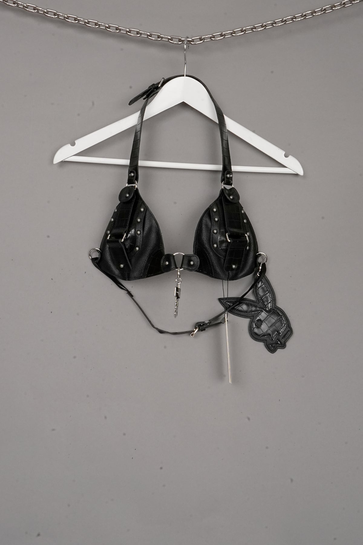 BUNNY BRA TOP BLACK