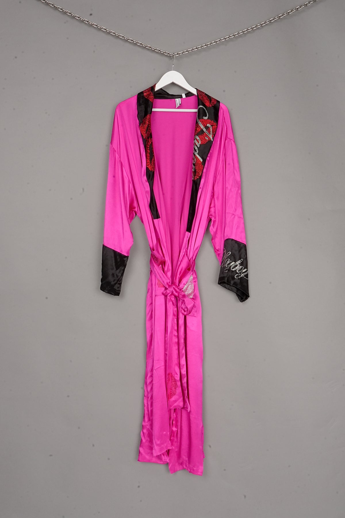 J'adore Bunny Bathrobe PINK X