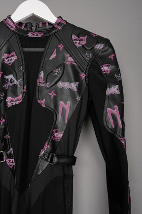 PRINTED FULL BODY SUIT - ONE-OFF