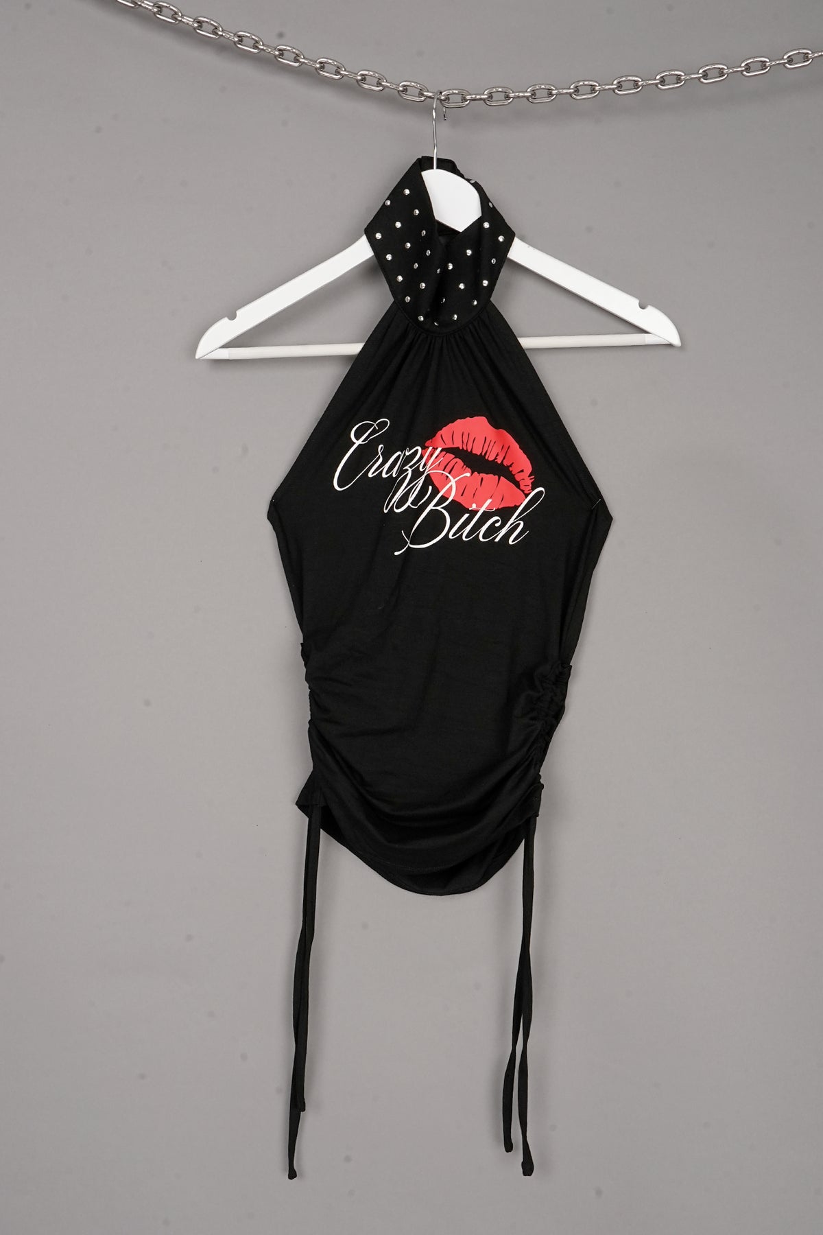 CRAZY BITCH NECKHOLDER TOP