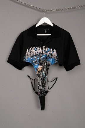 PRINTED POLO BODY