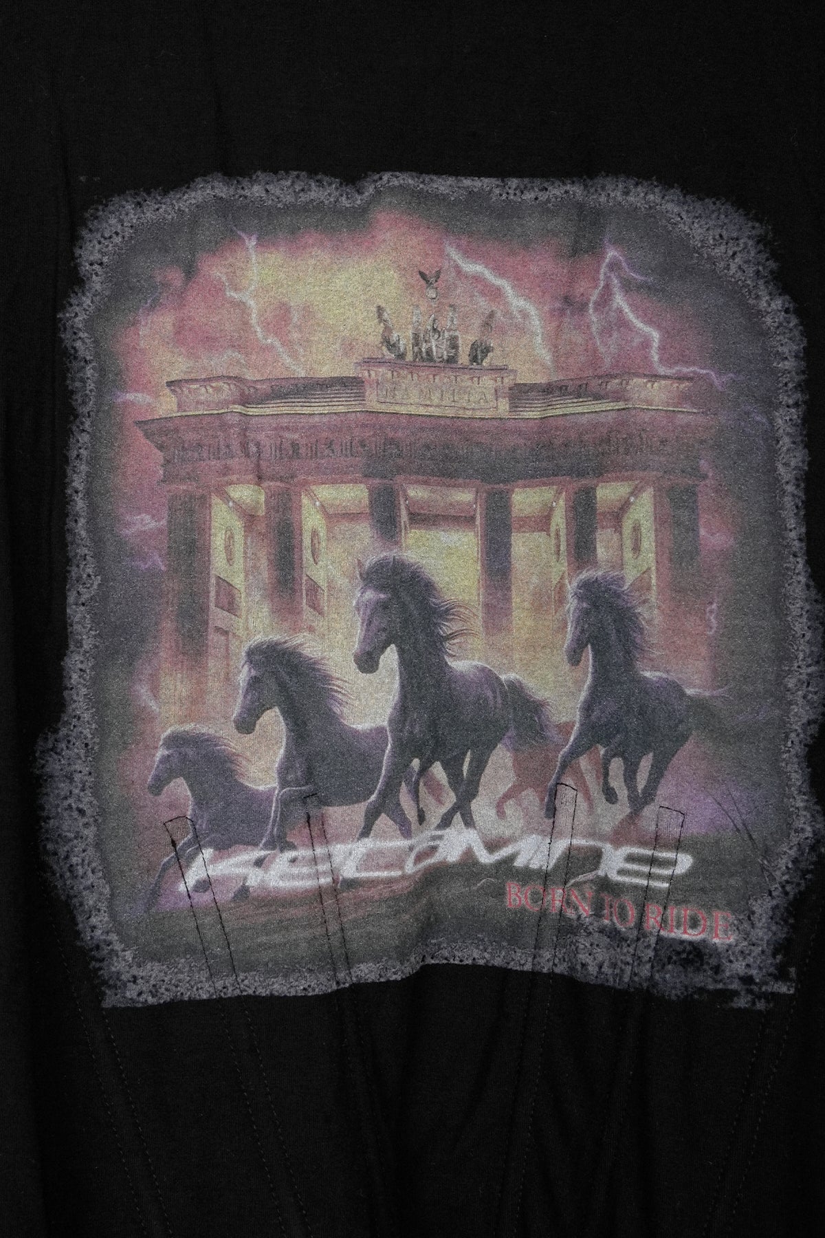 KETAMINE CORSET TOP BLACK