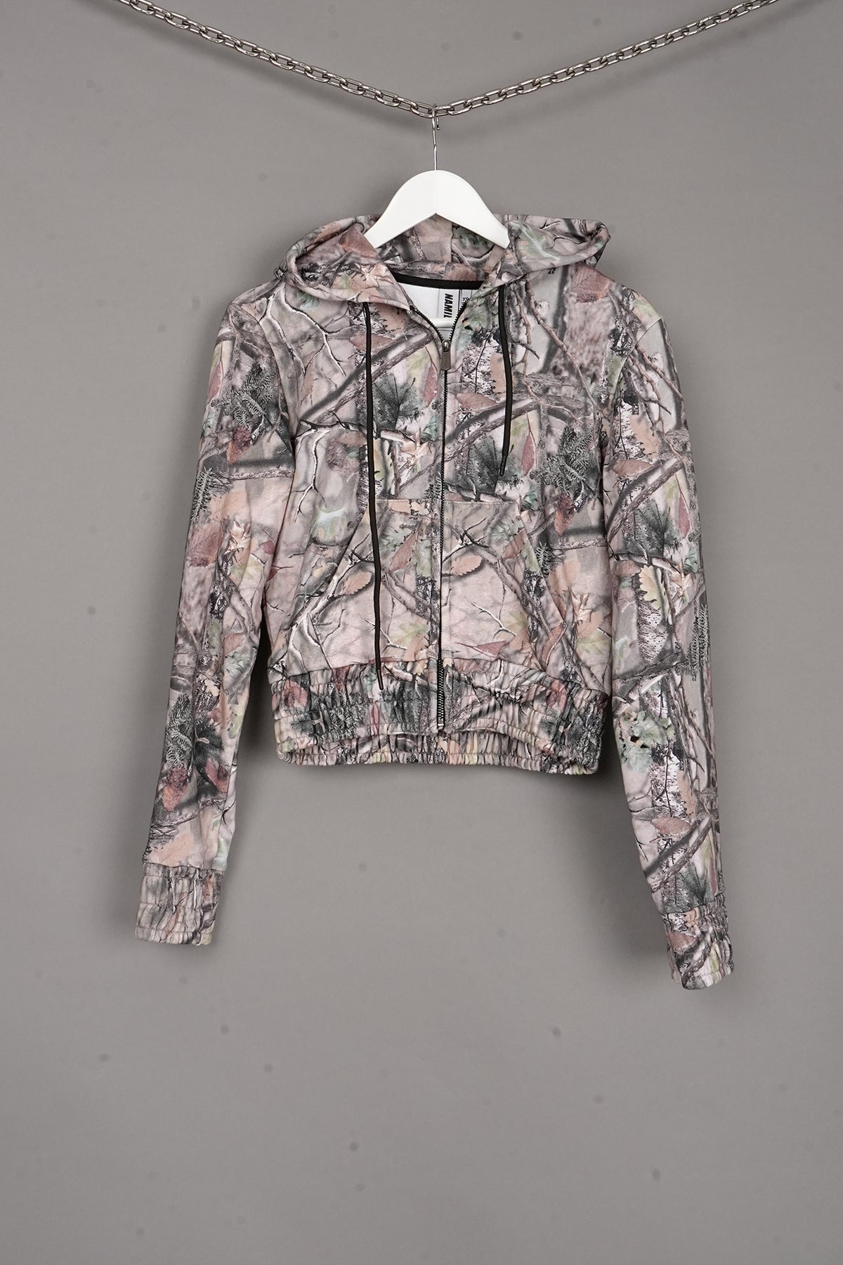 CAMO CROP SWEATJACKET
