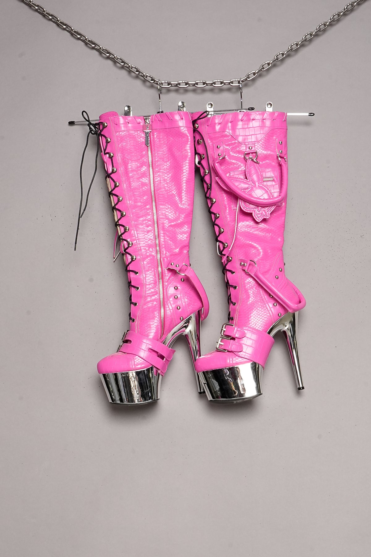 PLAYBOY BOOTS - PINK