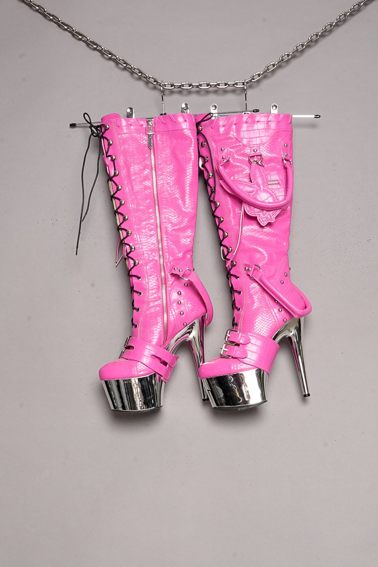PLAYBOY BOOTS - PINK