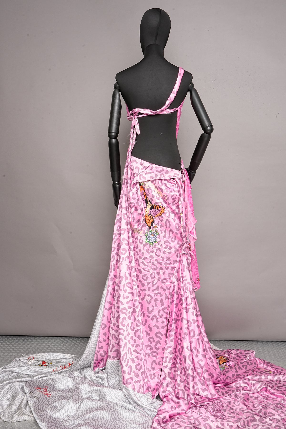RUNWAY ED HARDY CAMO DRESS PINK